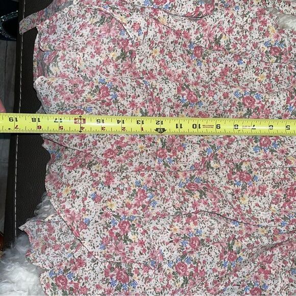 Nwt Cider Ditsy Floral Ruched Cami Dress sz S - Picture 11 of 14